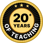20 years of teaching